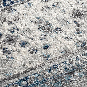 Alexandria ALX-83 Grey/Sea Blue Rug