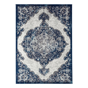 Alexandria ALX-86 Ivory/Navy Rug