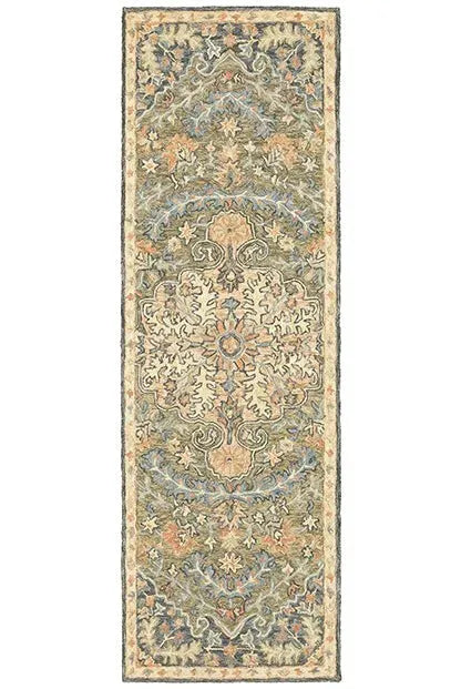 Alfresco 28401 Yellow/Green Rug