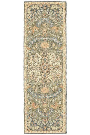 Alfresco 28401 Yellow/Green Rug