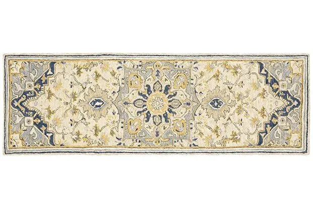 Alfresco 28402 Blue/Ivory Rug