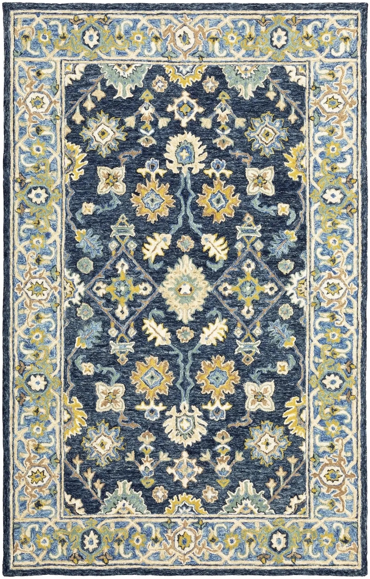 Alfresco 28405 Navy/Blue Rug