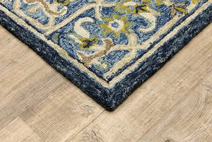 Alfresco 28405 Navy/Blue Rug