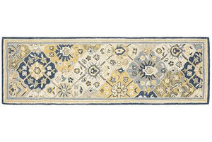 Alfresco 28406 Blue/Gold Rug