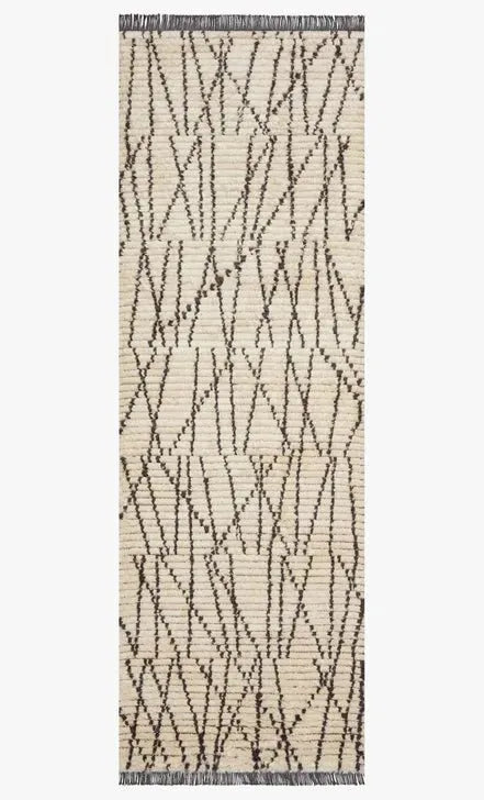 Alice ALI-01 Cream/Charcoal Rug