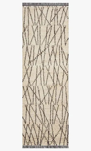 Alice ALI-01 Cream/Charcoal Rug