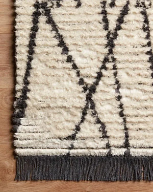Alice ALI-01 Cream/Charcoal Rug