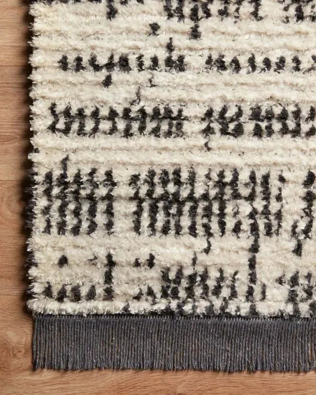 Alice ALI-02 Cream/Charcoal Rug