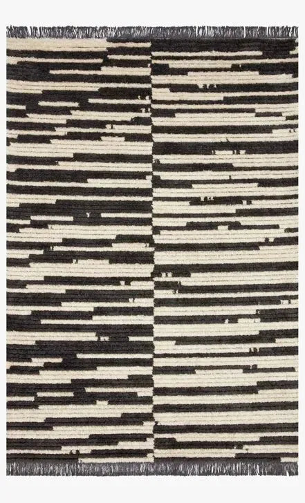 Alice ALI-03 Cream/Charcoal Rug