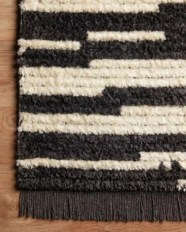 Alice ALI-03 Cream/Charcoal Rug