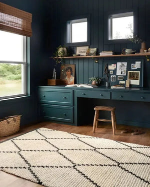 Alice ALI-04 Cream/Charcoal Rug