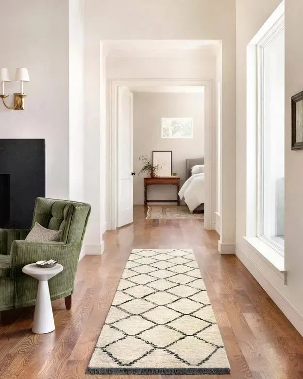 Alice ALI-04 Cream/Charcoal Rug