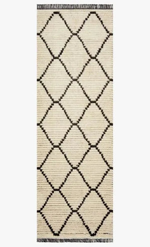 Alice ALI-04 Cream/Charcoal Rug