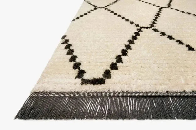 Alice ALI-04 Cream/Charcoal Rug