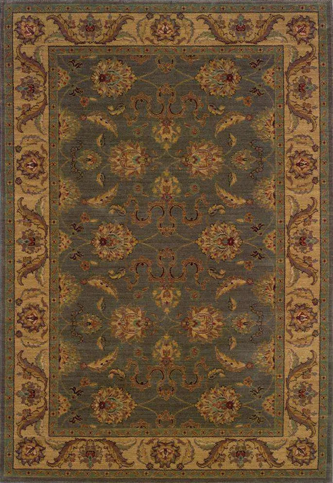 Allure 12E Green/ Beige Rug