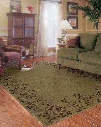 Allure 4E Green/ Brown Rug