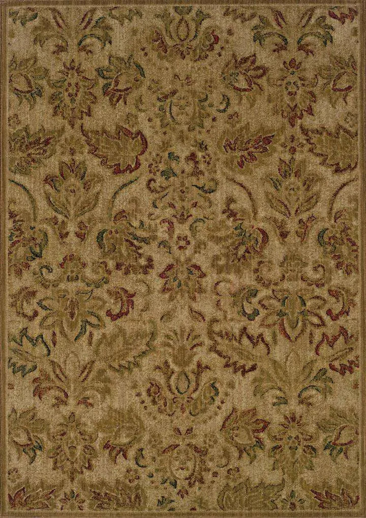 Allure 57B Beige/ Green Rug