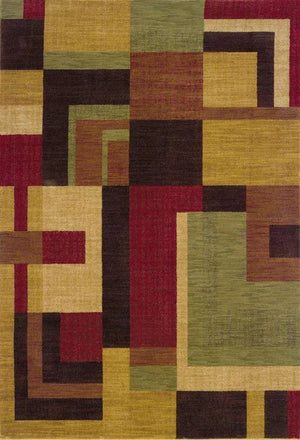 Allure 9A Red/ Gold Rug