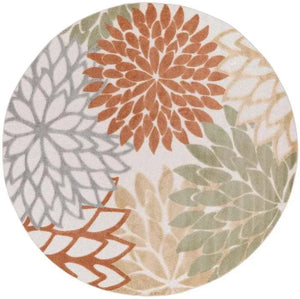 Aloha ALH05 Ivory/Multi Area Rug
