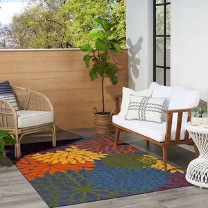 Aloha ALH05 Navy/Multi Area Rug
