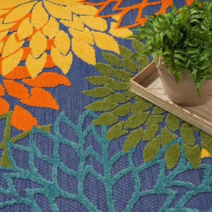 Aloha ALH05 Navy/Multi Area Rug