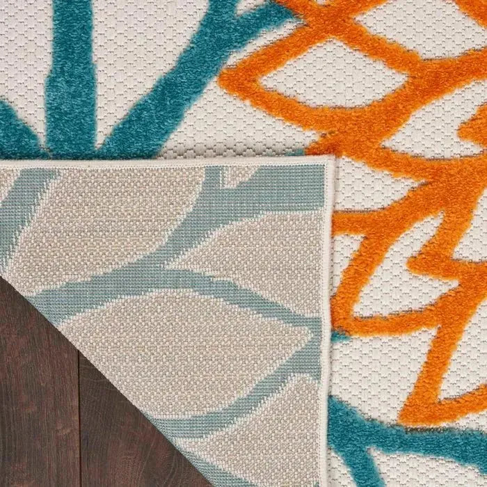 Aloha ALH05 Turquoise/Multi Area Rug