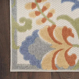 Aloha ALH17 Ivory/Blue Area Rug
