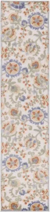 Aloha ALH17 Ivory/Blue Area Rug