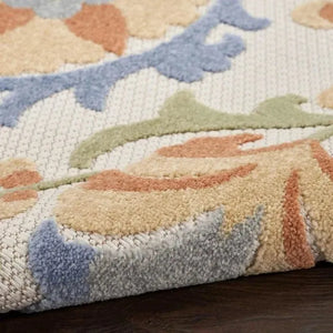 Aloha ALH17 Ivory/Blue Area Rug