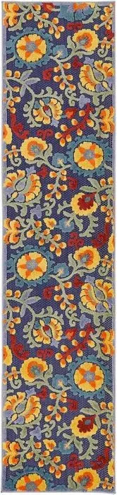 Aloha ALH17 Navy/Multi Area Rug