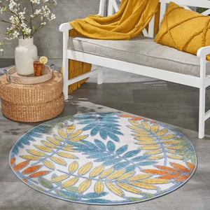 Aloha ALH18 Ivory/Multi Area Rug