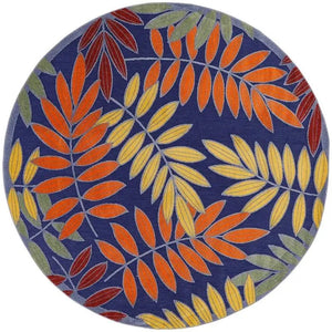Aloha ALH18 Navy/Multi Area Rug