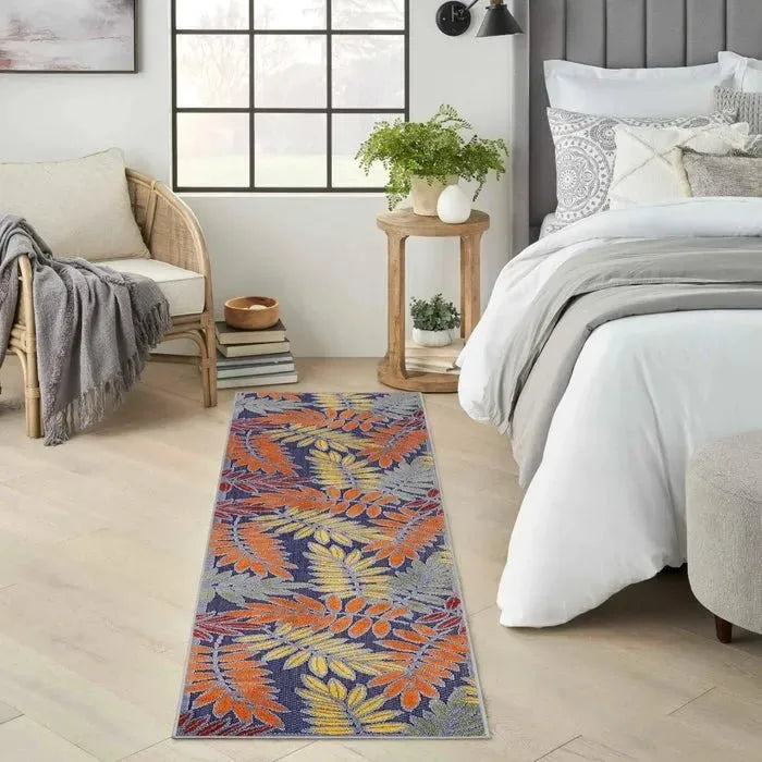 Aloha ALH18 Navy/Multi Area Rug