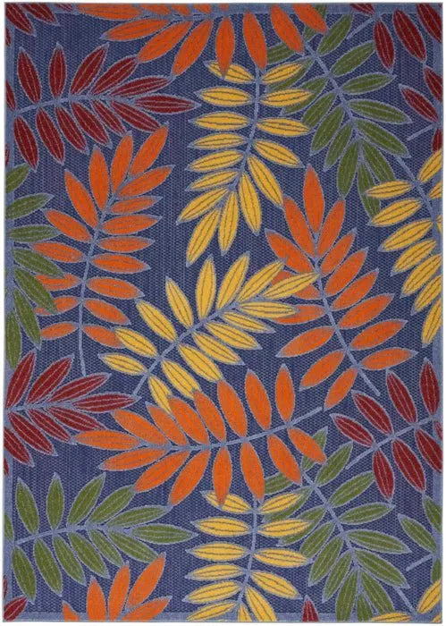 Aloha ALH18 Navy/Multi Area Rug
