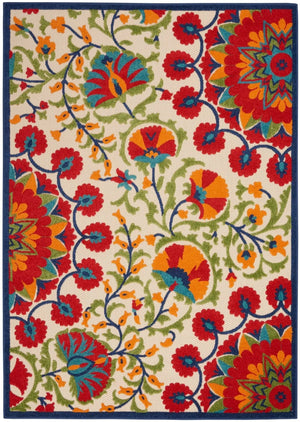 Aloha ALH20 Red/Multi Rug