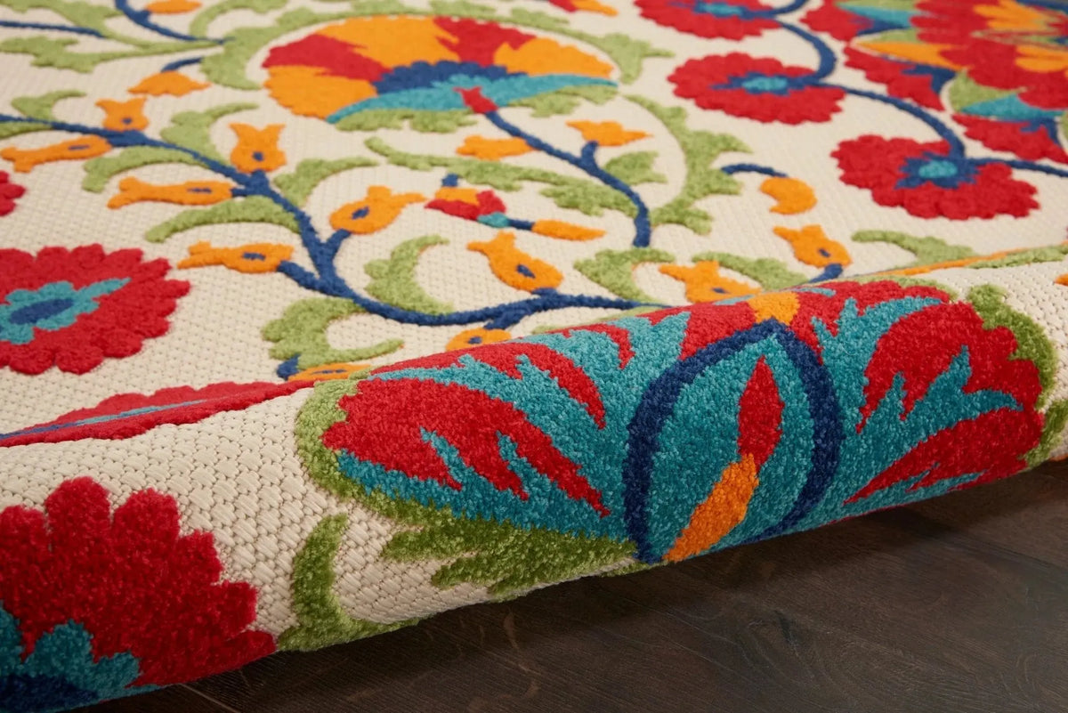 Aloha ALH20 Red/Multi Rug