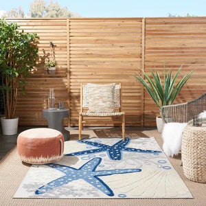 Aloha ALH24 Blue/Grey Area Rug