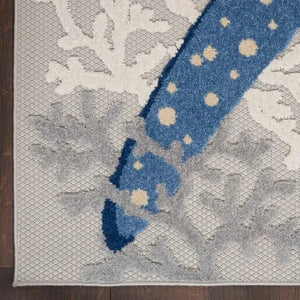 Aloha ALH24 Blue/Grey Area Rug