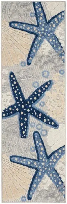 Aloha ALH24 Blue/Grey Area Rug