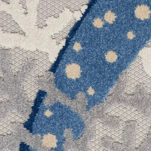 Aloha ALH24 Blue/Grey Area Rug