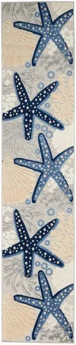 Aloha ALH24 Blue/Grey Area Rug