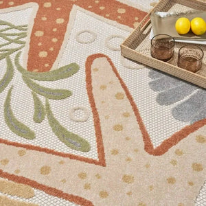 Aloha ALH24 Ivory/Multi Area Rug