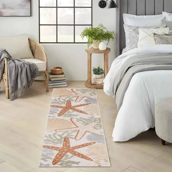 Aloha ALH24 Ivory/Multi Area Rug