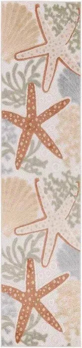 Aloha ALH24 Ivory/Multi Area Rug