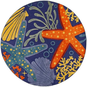 Aloha ALH24 Navy/Multi Area Rug