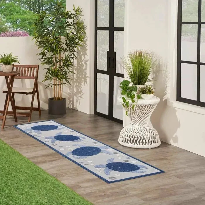 Aloha ALH27 Navy/Blue Area Rug
