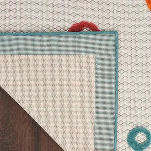 Aloha ALH27 Teal/Multi Area Rug