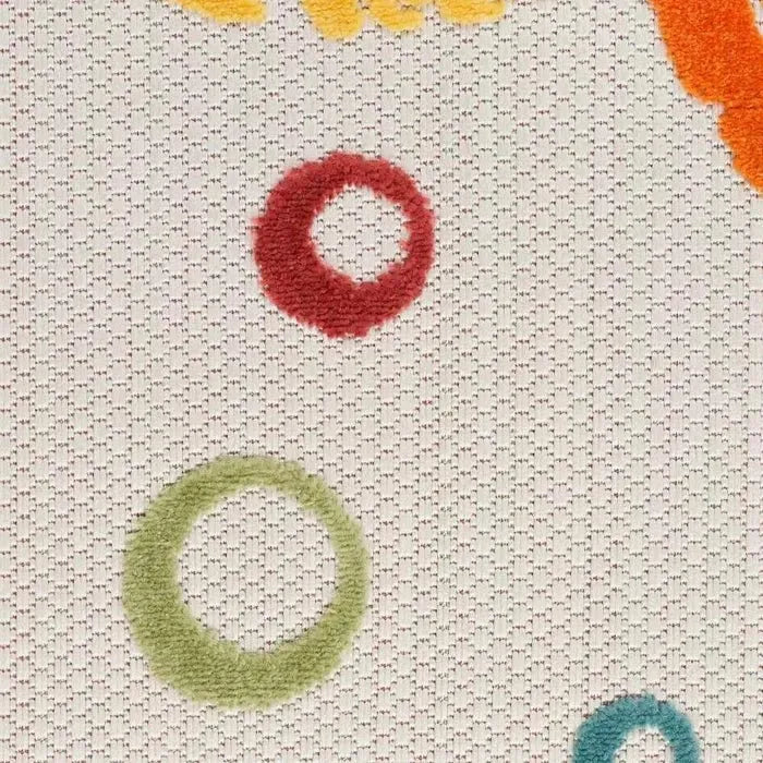 Aloha ALH27 Teal/Multi Area Rug