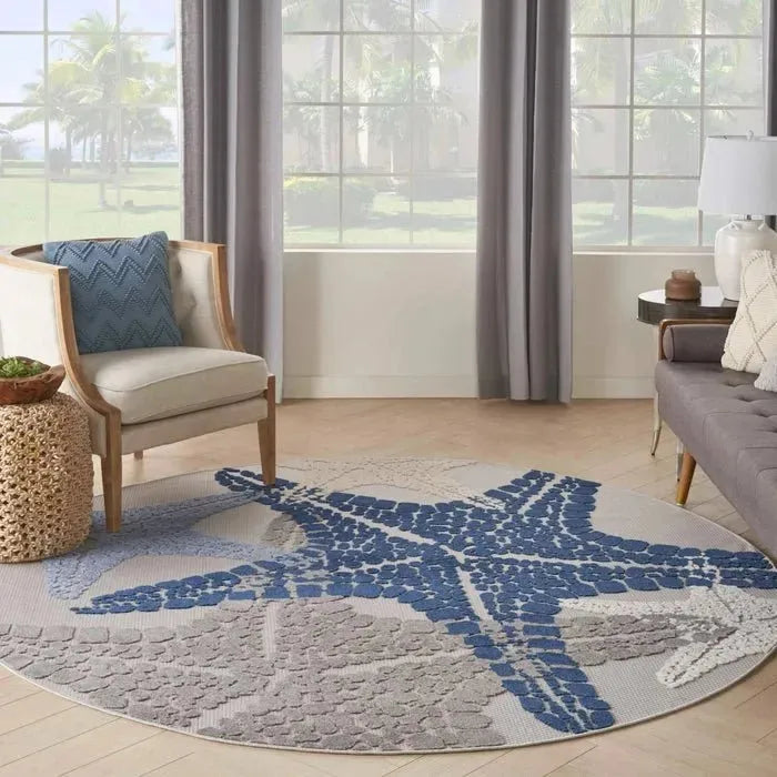 Aloha ALH28 Grey/Multi Area Rug