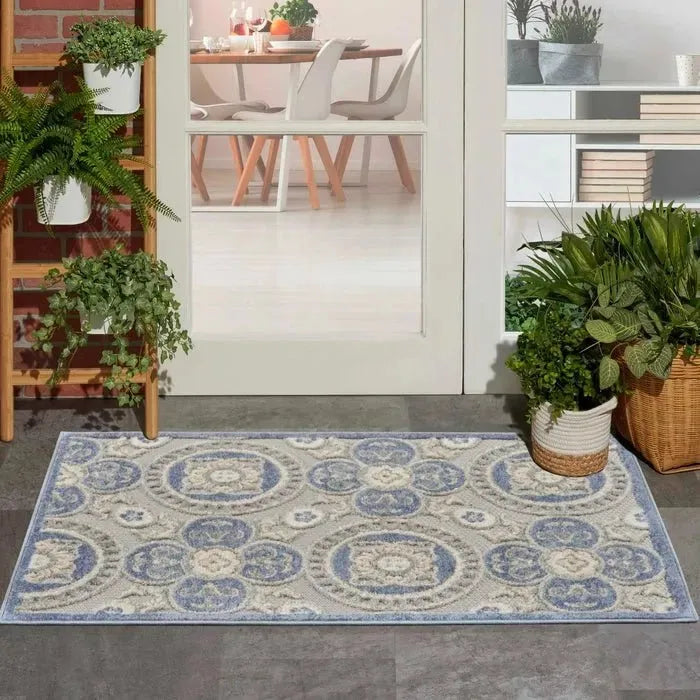 Aloha ALH30 Blue/Grey Area Rug